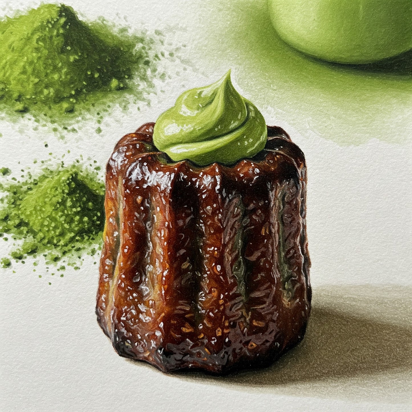 Limited edition: Matcha Cannelés