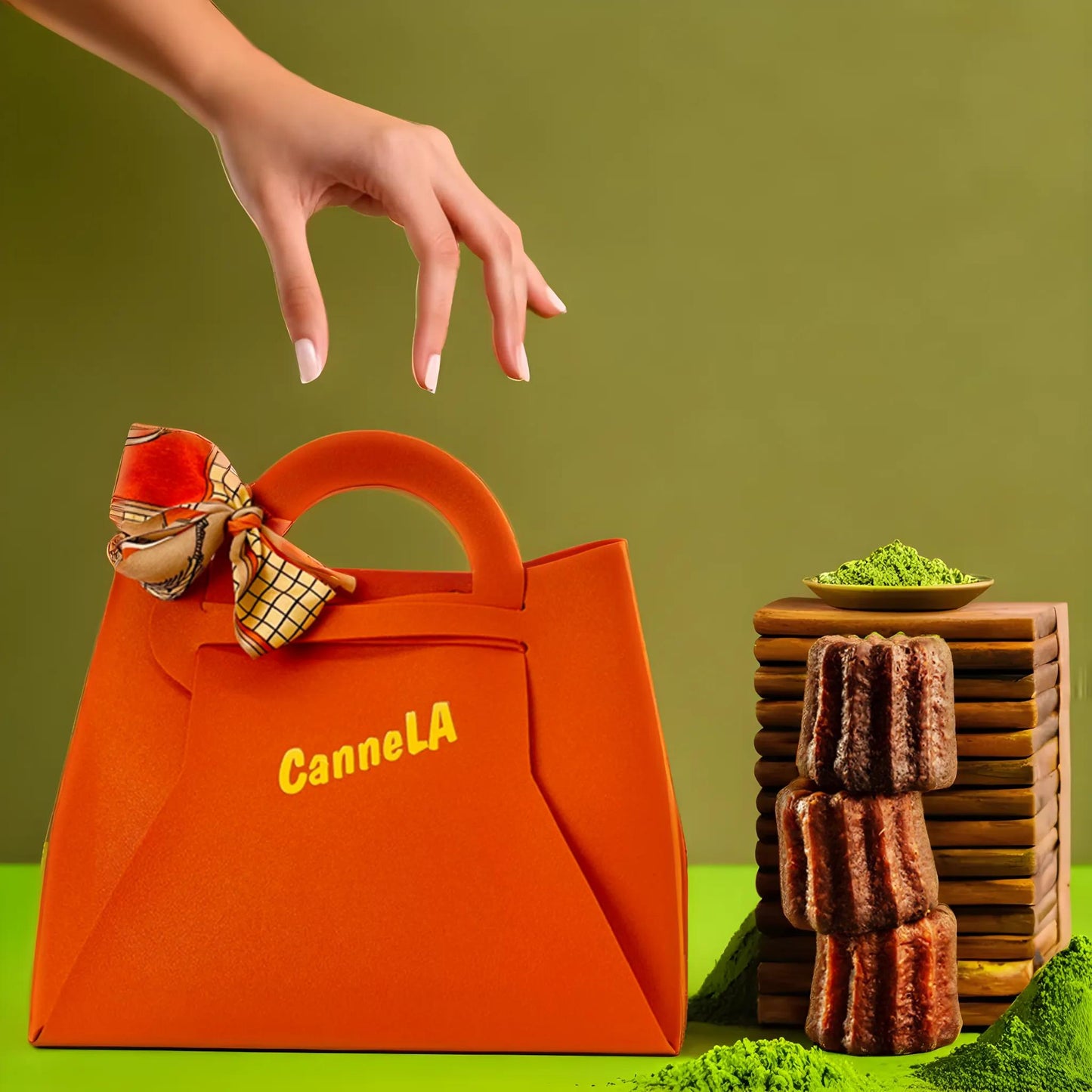 Limited edition: Matcha Cannelés