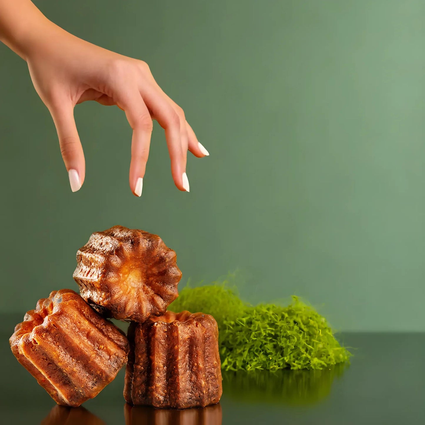 Limited edition: Matcha Cannelés