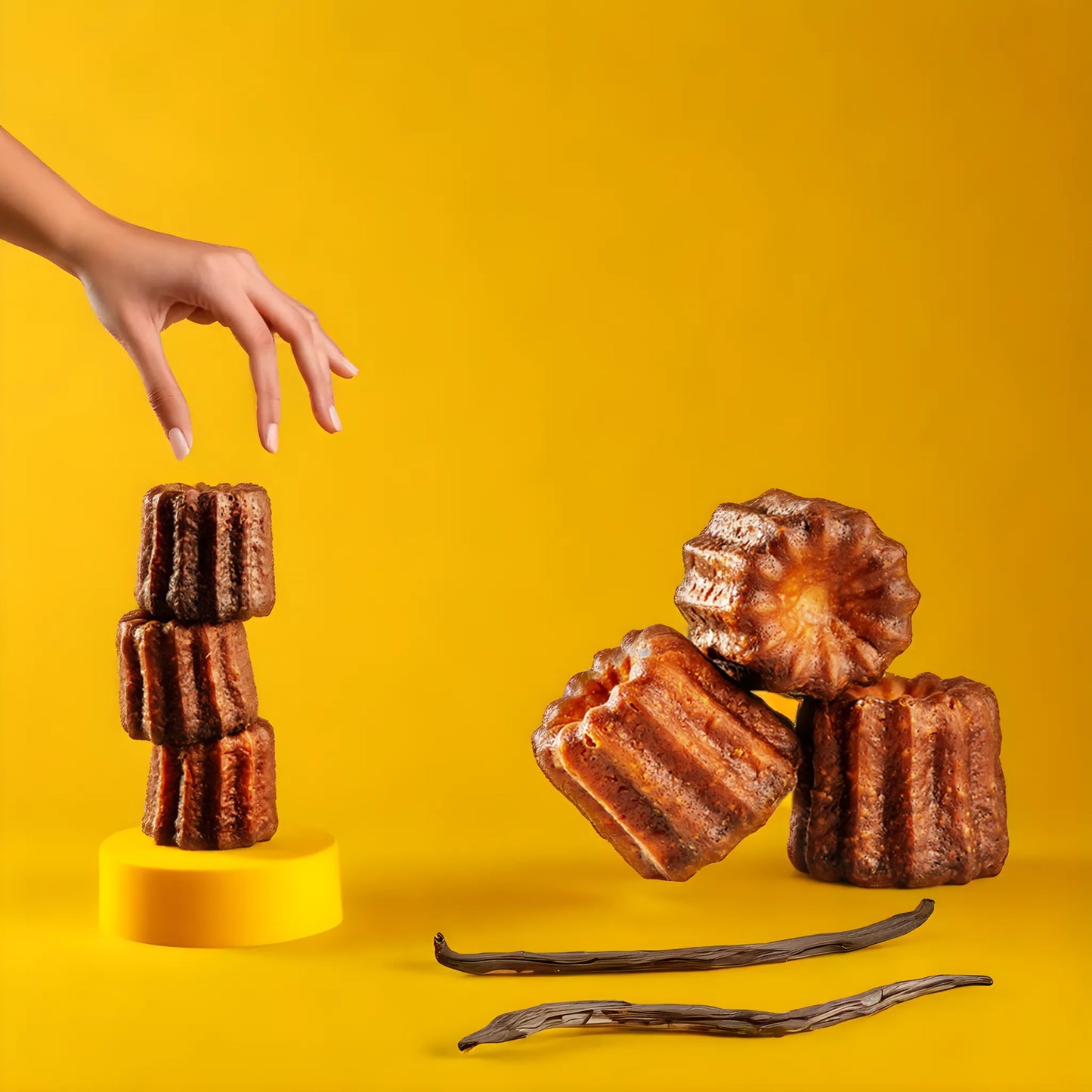 Traditional Vanilla Cannelés